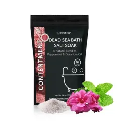 Dead Sea Salt with 21 Minerals &ndash; Relaxing & Detoxifying for Skin & Mind, Made in USA-IN-1024
