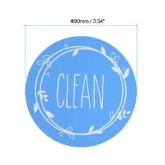 Unique Bargains Dishwasher Clean Dirty Sign Magnetic Reversible Indicator Magnet