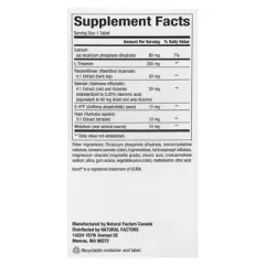 Natural Factors RegenerLife, Sleep Better with Melatonin, L-Theanine & Botanicals, 60 Tri-Layer Tablets