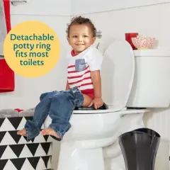 The First Years Training Wheels Racer Potty Chair and Toddler Toilet Seat