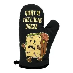 Night of the Living Bread Funny Halloween Zombie Carbs Novelty Kitchen Utensils - Crazy Dog Bakeware For Halloween Season