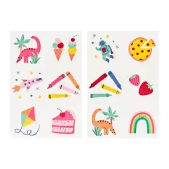 12ct Temporary Tattoos - Spritz&trade;: Multi-Colored Party Favors for All Occasions, Ages 3+