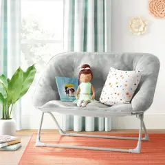 Folding Dish Kids&rsquo; Loveseat - Pillowfort&trade;