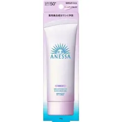 Anessa By Shiseido Tone Up Brightening UV Sunscreen Gel SPF 50+ PA++++ [90g] JAPAN | Sun Protection with Skin Tone Correction