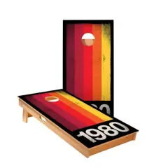Skips Garage 1980 Graphic Cornhole Boards - ACA Star Series