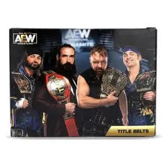 4-Pack AEW Toy Wrestling Figure Belts Action Figure