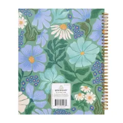 greenroom 2025-2026 Weekly/Monthly Planner 8.5"x10.75" Hardcover Garden Floral Sage