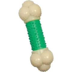 Nylabone Dura Power Chew Double Action Barbell Bone Chew Toy - Bacon Flavor (X-Large/Souper)81420