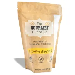 The Gourmet Granola 12 oz Lemon Almond Granola Gluten, Soy, & Dairy Free - Pack of 2