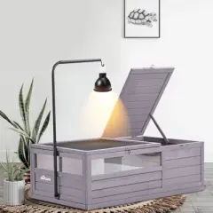 Aivituvin Wooden Tortoise House | Large Turtle Habitat-AIR21