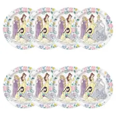 Disney Princess 9" 8ct Paper Party Dinner Plates