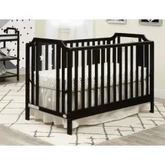 Suite Bebe Celeste 3-in-1 Convertible Island Crib - Black
