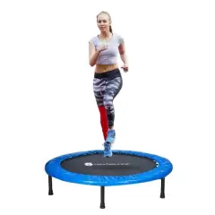 New Bounce Mini Trampoline - 40" Foldable Trampoline - Max of 220 Lbs
