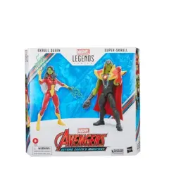 Marvel Avengers Legends Skrull Queen and Super-Skrull Action Figure Set - 2pk