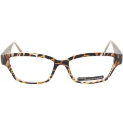 Italia Independent  ZEB 044 Womens Rectangle Eyeglasses Brown 52mm