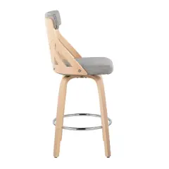 York Upholstered Counter Height Barstool - Lumisource