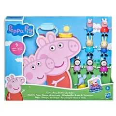 Peppa Pig Carry-Along Brothers & Sisters (Target Exclusive)