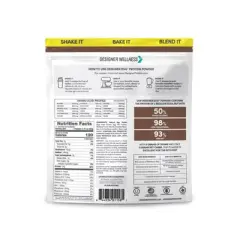 Designer Protein Egg Paleo and Keto Friendly Egg White & Yolk Protein Powder - Dutch Chocolate - 12.4oz