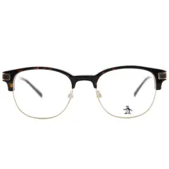 Original Penguin The Princeton TO Unisex Square Eyeglasses Tortoise 50mm