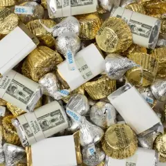 105 pcs Thank You Candy Hershey's Chocolate Mix Thanks a Million (1.75 lbs) - By Just Candy