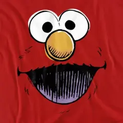 Toddler Boys' Sesame Street Elmo Retro Sketch Face T-Shirt