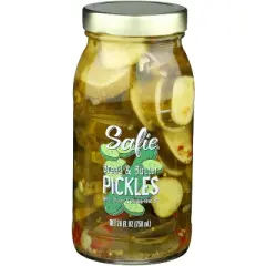 Safie Bread & Butter Pickles - Case of 6 - 26 oz