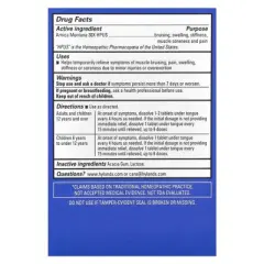 Hyland's Naturals Arnica 30X, 50 Quick-Dissolving Tablets