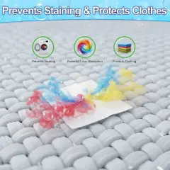 5 Star Super Deals Color Catcher Laundry Sheets Dye Absorber &ndash; 70 Plant Based, Fragrance Free Sheets for Mixed Color Loads, Prevent Color Runs