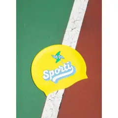 Sporti x Alex & Gretchen Walsh American Sweetheart Silicone Swim Cap