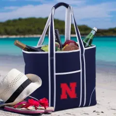 NCAA Nebraska Cornhuskers Large Soft Sided Cooler Tote - 30 Cans