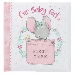 Memory Book Our Baby Girl's First Year - (Hardcover)