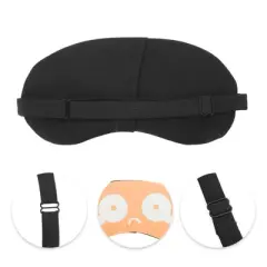 Unique Bargains Durable Adjustable Eye Mask Orange 1 Pc