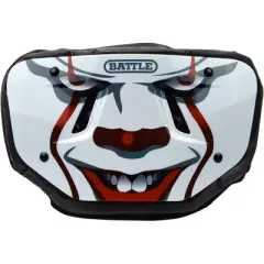 Battle Sports Clown Adult Chrome Football Back Plate