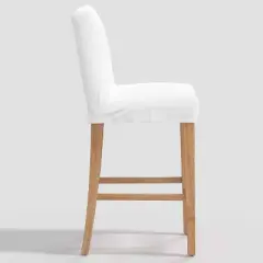 Nazanin Slipcover Barstool Twill White - Threshold&trade;