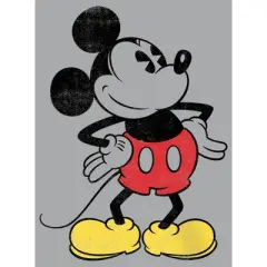 Men's Mickey & Friends Classic Mickey Distressed Sweatshirt