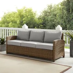 Bradenton Outdoor Wicker Sofa - Crosley
