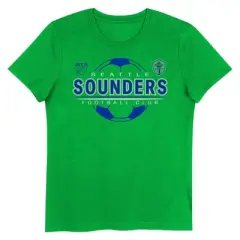 MLS Seattle Sounders Girls' Short Sleeve Crew Neck T-Shirt