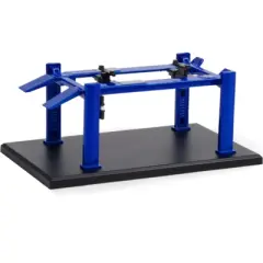 Adjustable Four-Post Lift Blue "Four-Post Lifts" Series 1 1/64 Diecast Model by Greenlight