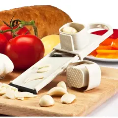 Hutzler Garlic Slicer / Shredder, Assorted Colors