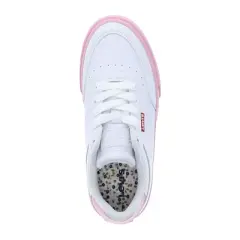 Levi's Kids Maribel CB UL Unisex Vegan Synthetic Leather Lace Up Lowtop Sneaker Shoe