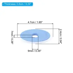 Unique Bargains Office Flexible Soft Classroom Erasable Pen Eraser 30 Pcs