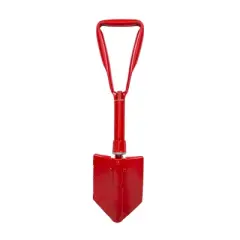 Stansport 23" GI Style Double Folding Shovel Red