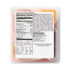 Uncured Ham & Cheddar Cheese Lunch Kit - 3oz - Good & Gather&trade;