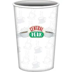 Silver Buffalo Friends Central Perk 60-Piece Party Tableware Set | Cups, Plates, Napkins