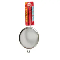 Bene Casa Silver Stainless Steel Strainer with Handle