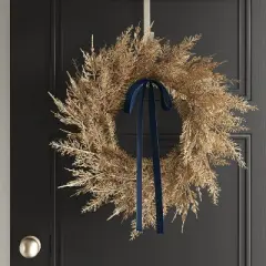 13.5" Metal Christmas Wreath Hanger Silver - Wondershop&trade;