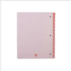 Best Year Ever Spiral Notebook Lavender/Tomato, School Supplies