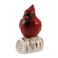 Ganz 3.25 In Cardinal Salt & Pepper Set. , Earthenware (2PC)