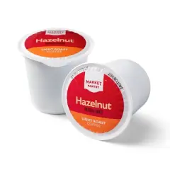 Hazelnut Light Roast Coffee - Single Serve Pods - 12ct - Market Pantry&trade;
