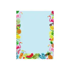Great Papers! Tropical Vibes Letterhead Multicolor 80/Pack (2019065)